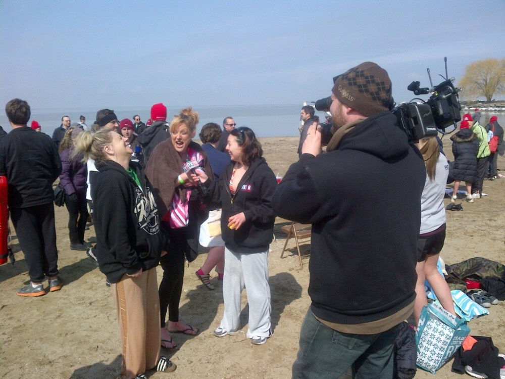Post Plunge interviews!