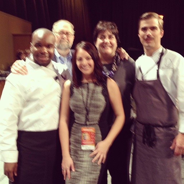 Emceeing the Tri-C Culinary Challenge at the IX Center