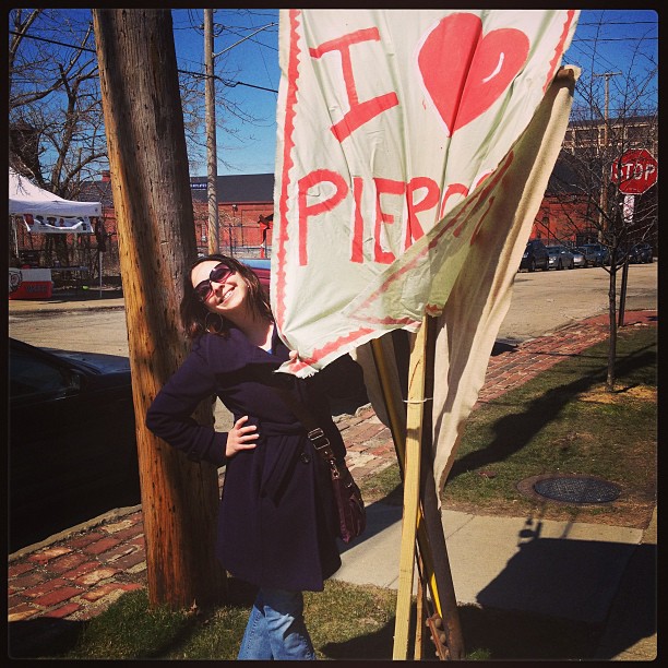 Celebrating Dyngus Day! April, 2013