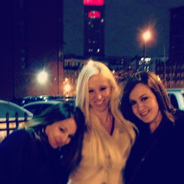 Valentine's Day with my girls Kiki and Megan